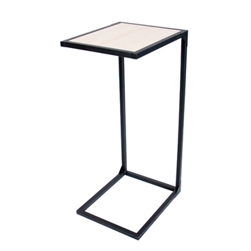 Imagine PUPITRU METALIC NEGRU CU BLAT ARTAR H1270X500X600