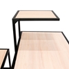 Imagine PUPITRU METALIC NEGRU CU BLAT ARTAR H1270X500X600